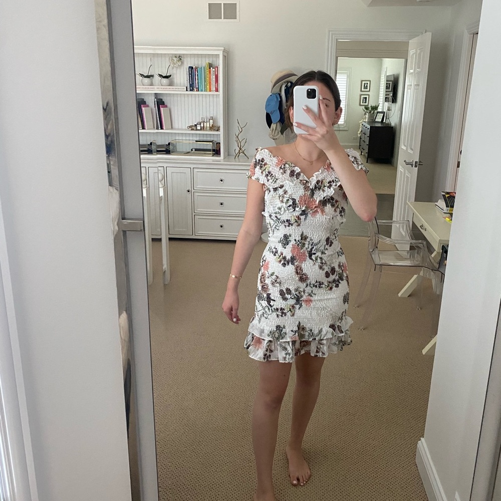 WINONA SMOCKED FLORAL DRESS